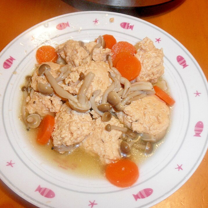 洋風鶏つくねの煮物